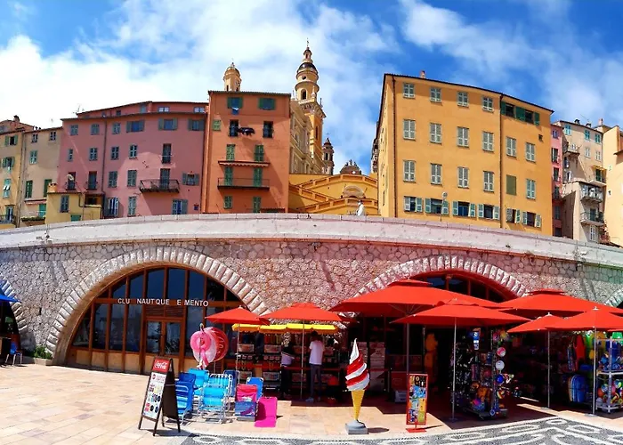 Vue Mer, Balcon Face Port De Garavan, Et Gare A Pied * Мантон