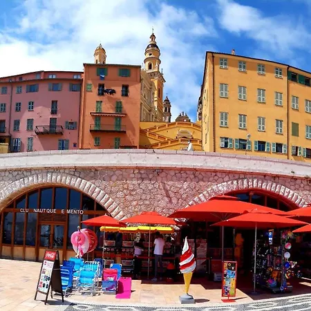Vue Mer, Balcon Face Port De Garavan, Et Gare A Pied * Menton