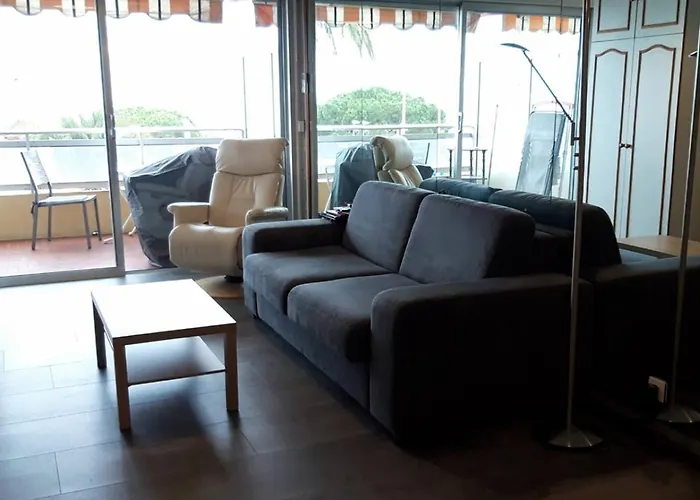 公寓 Vue Mer, Balcon Face Port De Garavan, Et Gare A Pied